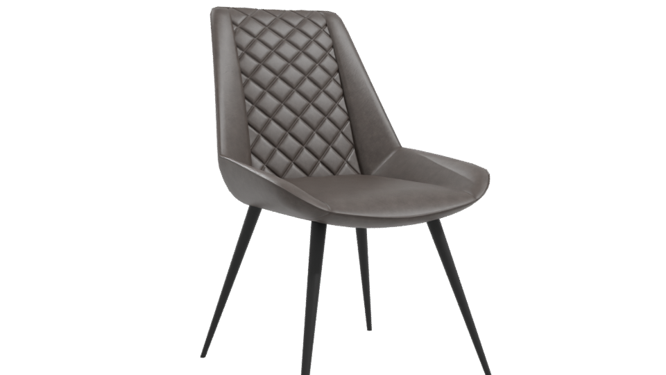 Stylish Modern Dining Chair 3D - Professional 3D Model Render 10