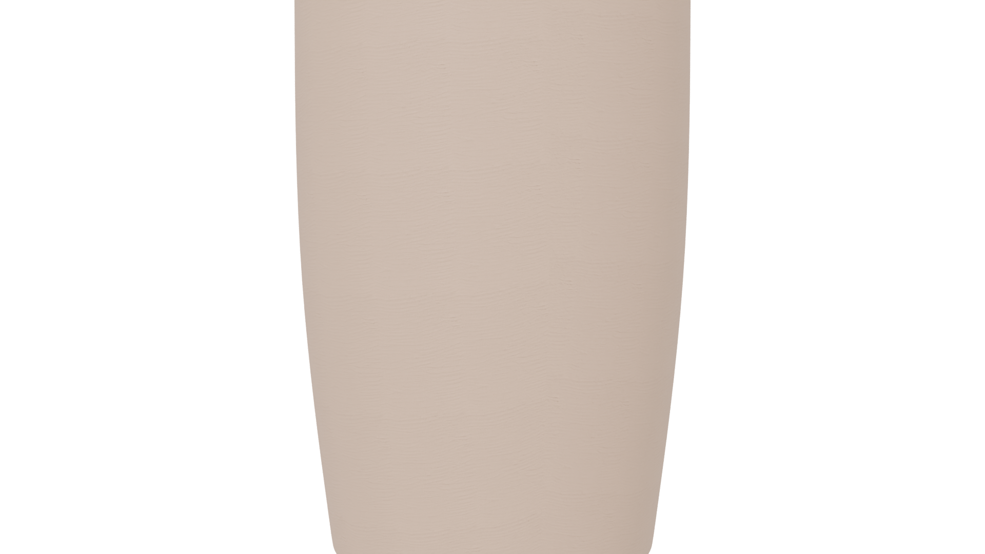 Minimalist Ceramic Flower Pot - Professional 3D Model Render 6