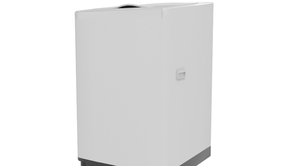 Top-Loading Washing Machine Model - Professional 3D Model Render 12