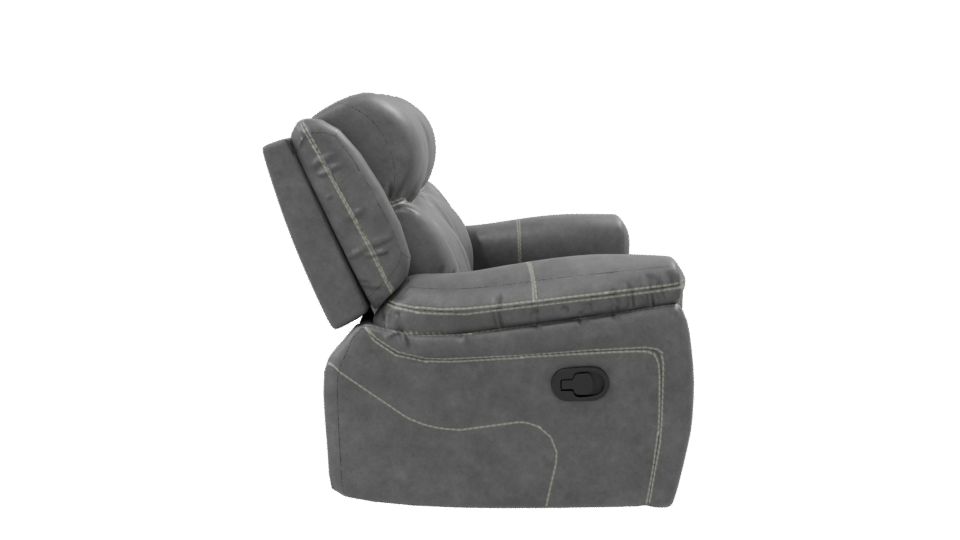 Stylish Modern Recliner Sofa 3D Model - Professional 3D Model Render 8