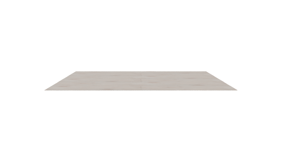 Elegant Minimalist Wooden Table 3D Model - Professional 3D Model Render 5