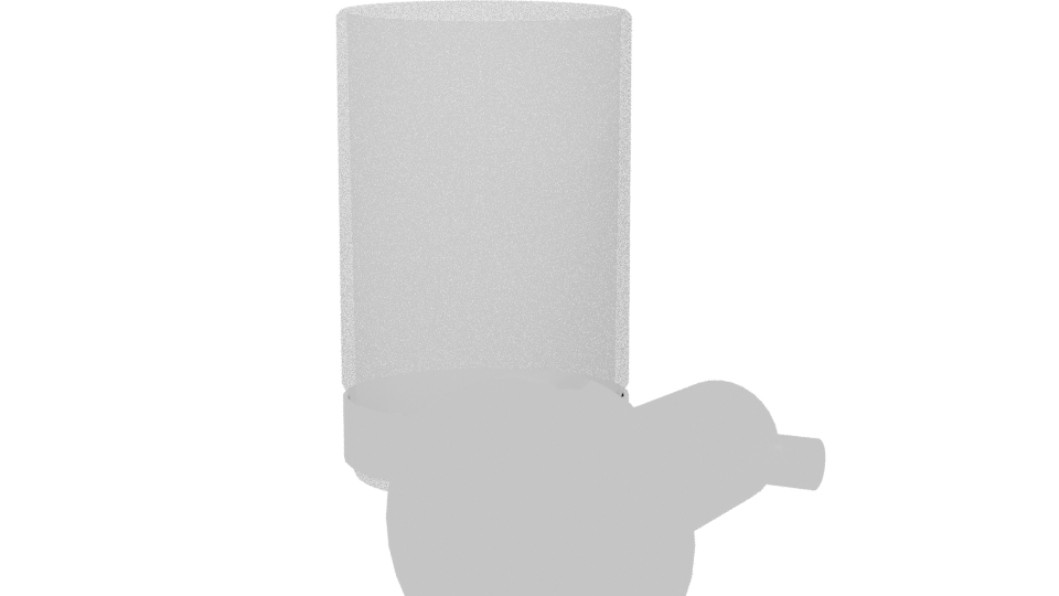 Stylish Bathroom Glass Holder 3D - Professional 3D Model Render 6