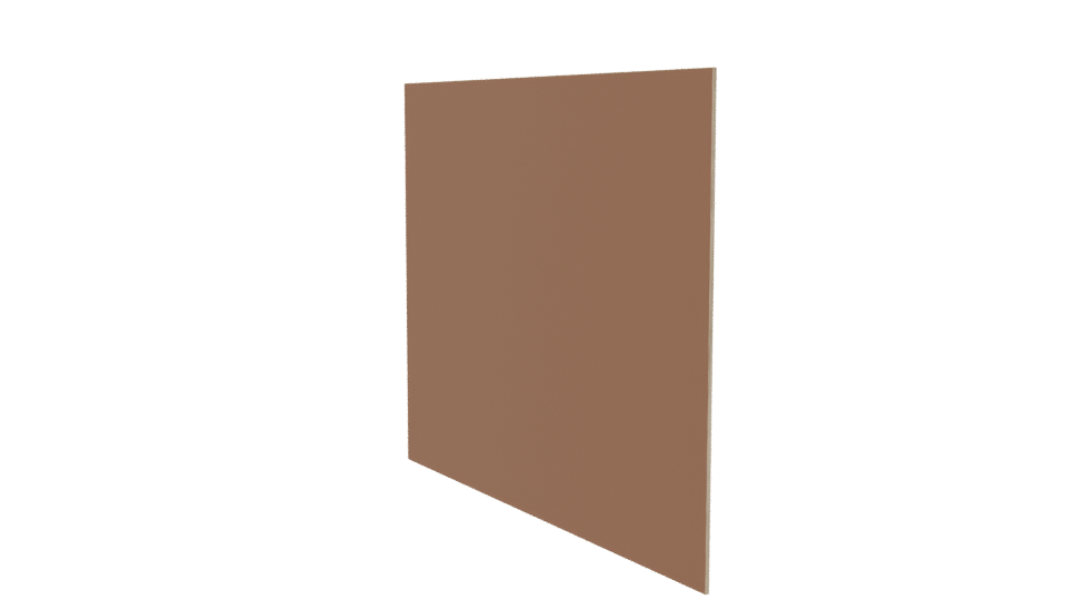Stylish Corkboard Wall Display 3D Model - Professional 3D Model Render 7