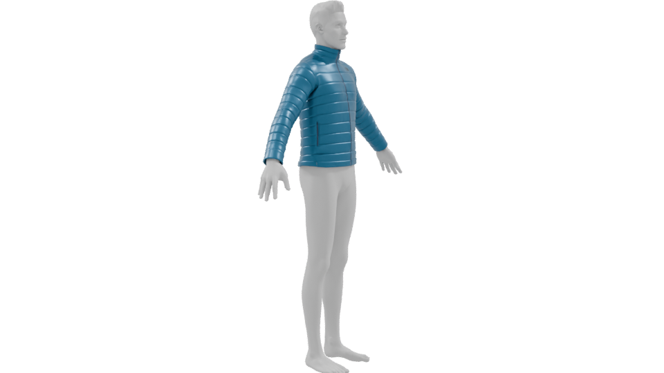 Chamarra Avatar 3D Model - Professional 3D Model Render 9