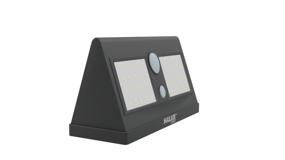 LED Security Light Model 3D - Professional 3D Model Render 9