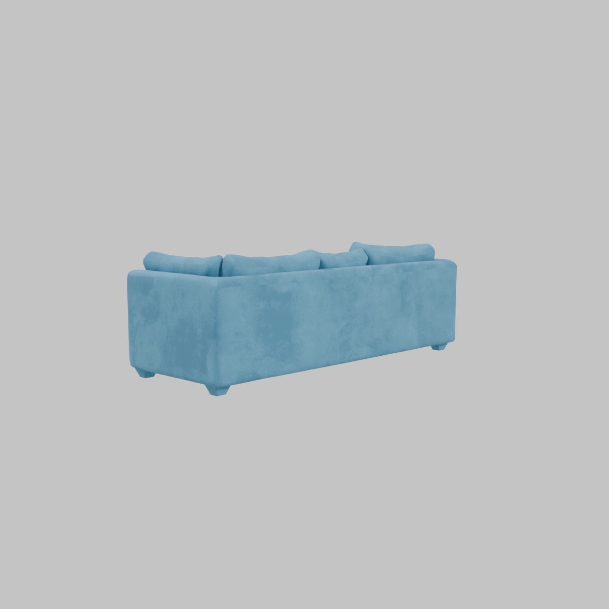SOFA 3 C LEVANTE TELA AZUL