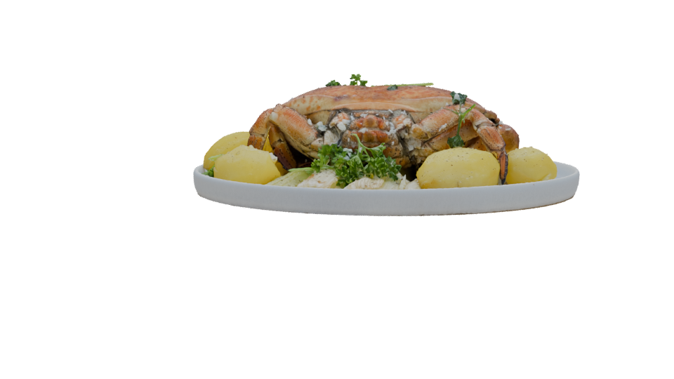 Realistic Crab Dinner 3D Model - Professional 3D Model Render 9