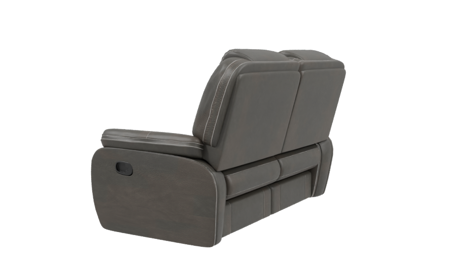 Contemporary Reclining Sofa Model - Professional 3D Model Render 3