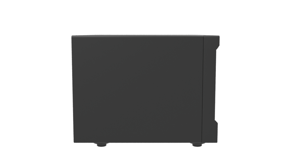 Sleek White Microwave 3D Model - Professional 3D Model Render 8