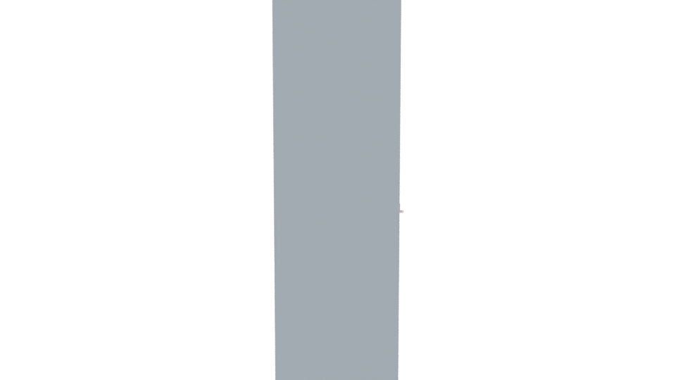 Industrial Metal Locker Unit 3D - Professional 3D Model Render 8