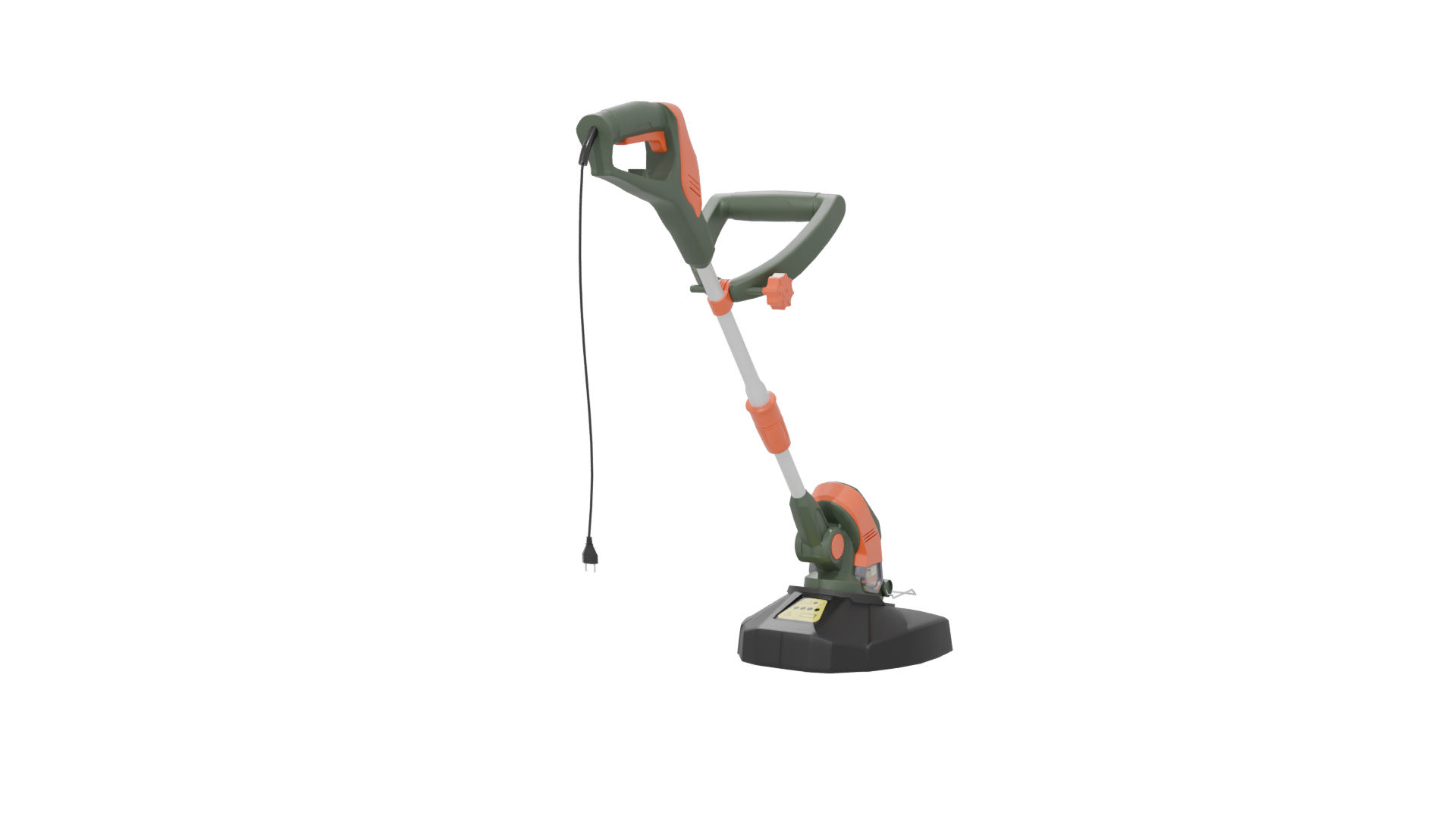 Electric String Trimmer Model 3D - Professional 3D Model Render 6