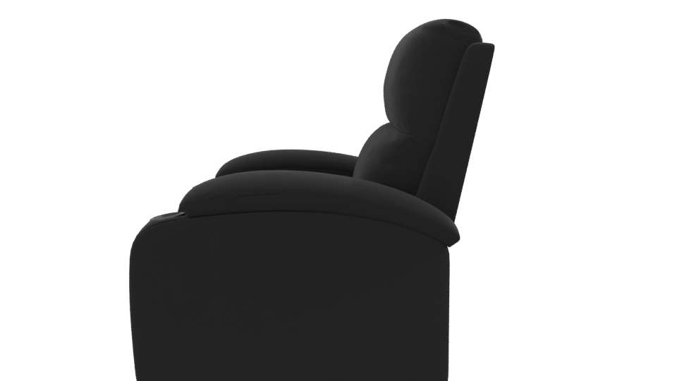 Stylish Reclining Chair 3D Model - Professional 3D Model Render 2