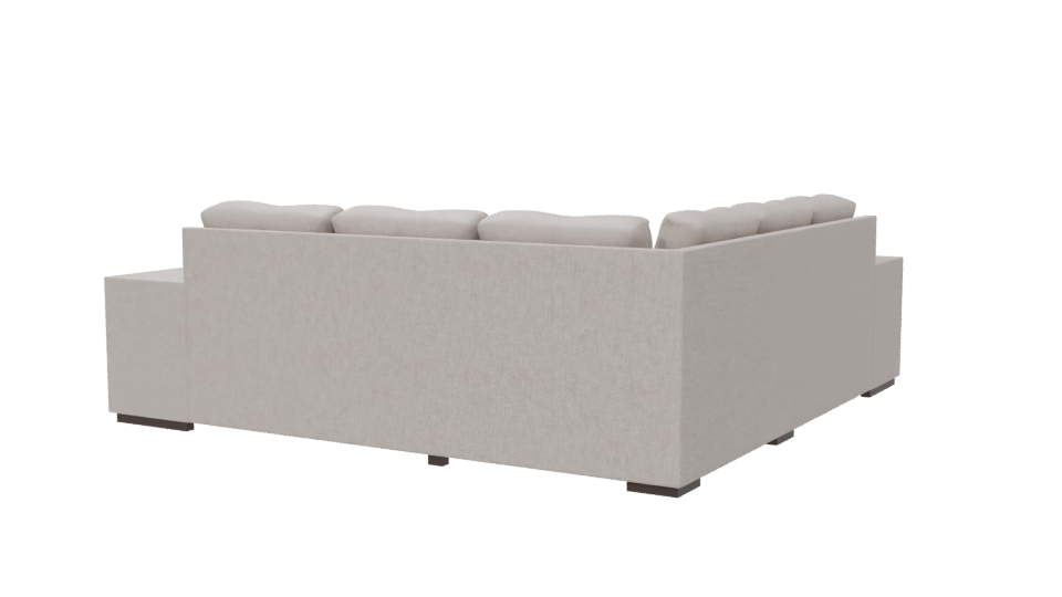 Contemporary Michelle Sectional Sofa 3D - Professional 3D Model Render 6