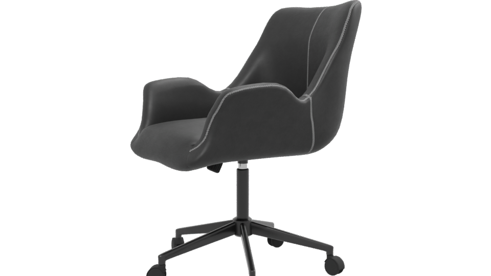 Stylish Modern Office Chair 3D - Professional 3D Model Render 13