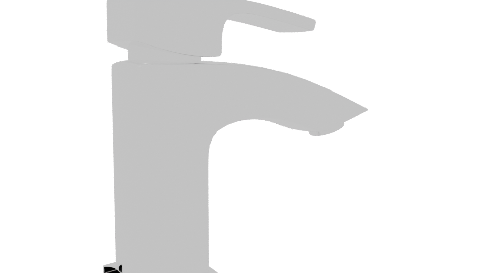 Sleek Modern Wall-Mounted Fixture - Professional 3D Model Render 7