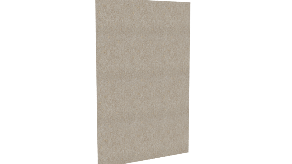 Stylized Textured Wall Panel 3D Model - Professional 3D Model Render 4