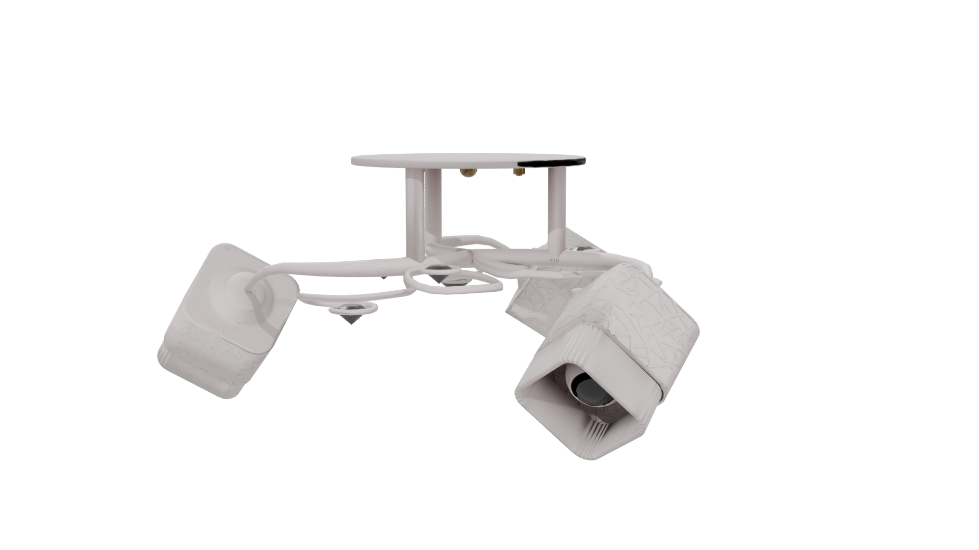 Modern Ceiling Lamp 3D Model - Professional 3D Model Render 6