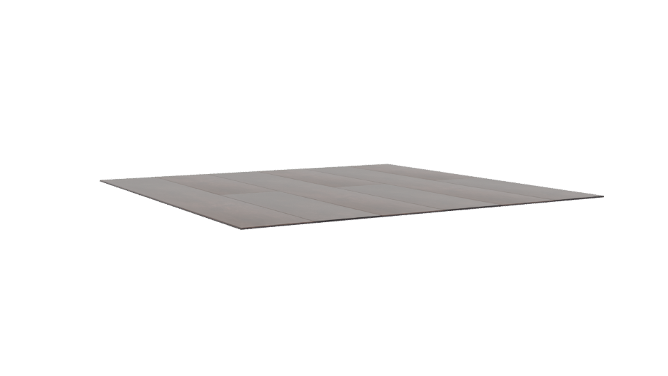 Stylish Metallic Plank 3D Model - Professional 3D Model Render 13