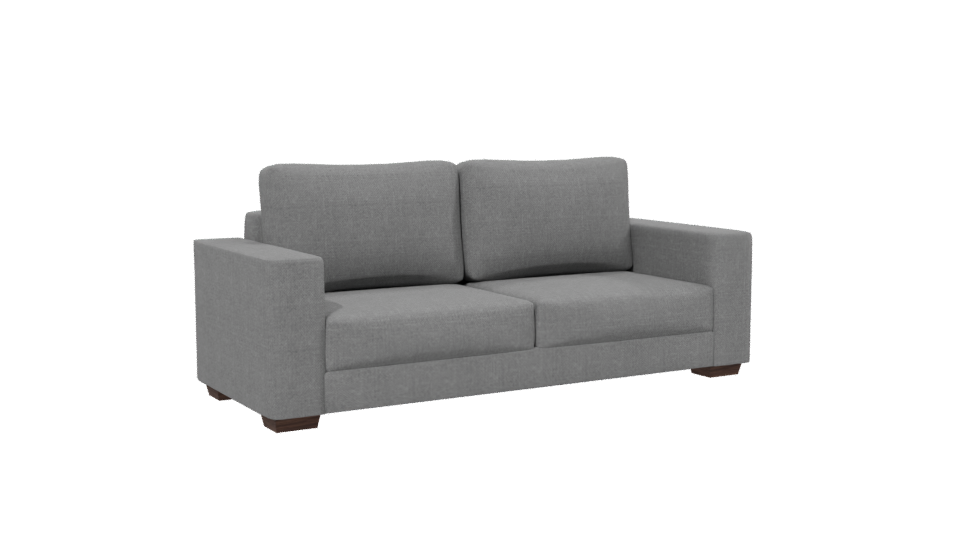 Stylish Grey Sofa 3D Model - Professional 3D Model Render 13