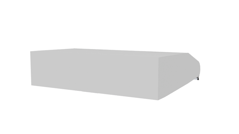 Sleek Modern Kitchen Hood Model - Professional 3D Model Render 6