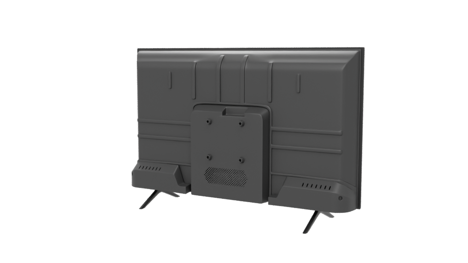 Slim Modern TV Display 3D - Professional 3D Model Render 6