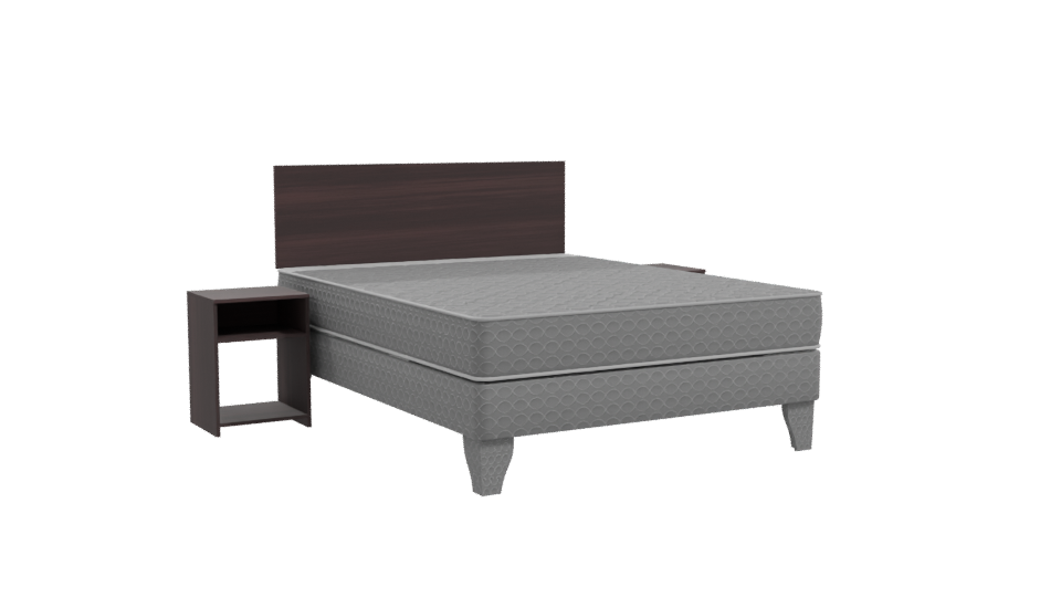 European Bed Apolo 3D Model - Professional 3D Model Render 10