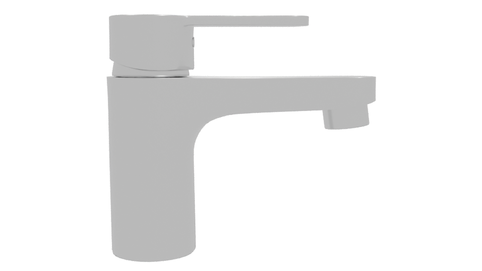 Modern Bathroom Faucet 3D Model - Professional 3D Model Render 11