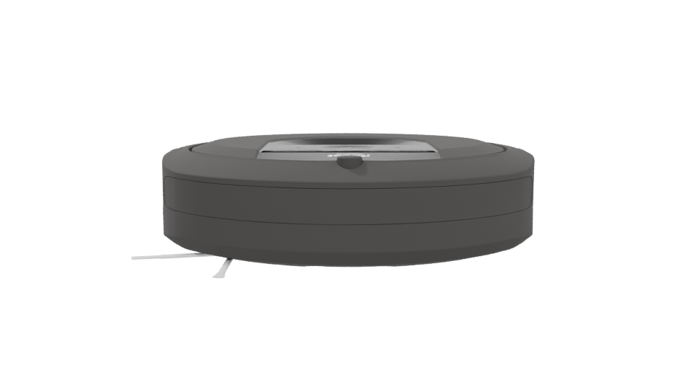 Compact Robot Vacuum Cleaner 3D - Professional 3D Model Render 5