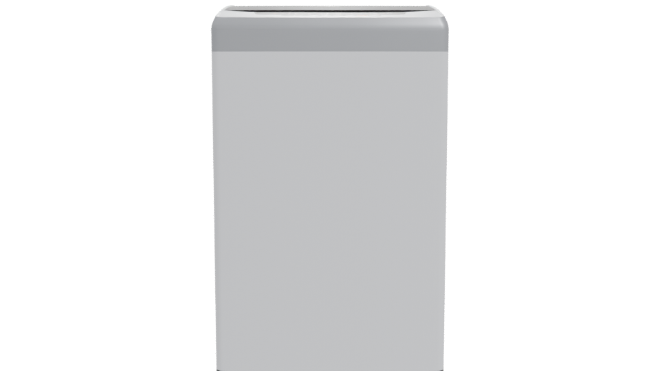 Compact Modern Washing Machine Model - Professional 3D Model Render 11