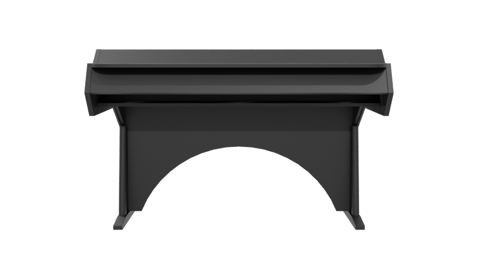 Stylish Modern Work Desk 3D - Professional 3D Model Render 5