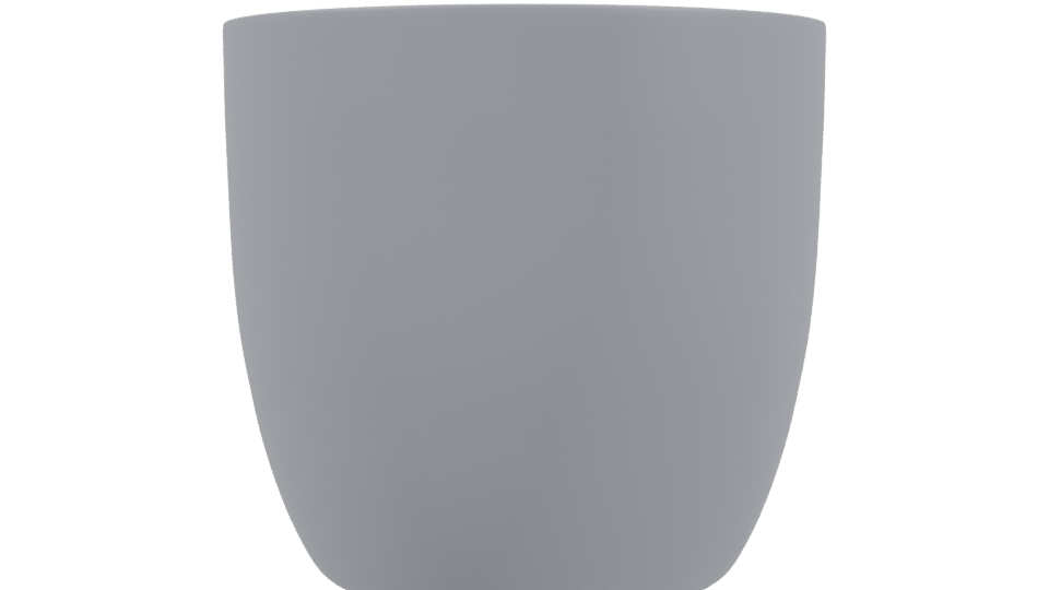 Stylish Decorative Planter Model - Professional 3D Model Render 3