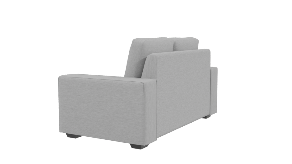 Stylish Modern Fabric Sofa 3D Model - Professional 3D Model Render 3