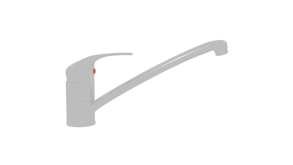 Sleek Chrome Beverage Dispenser 3D Model - Professional 3D Model Render 8