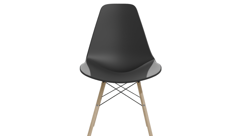 Stylish Modern Chair 3D Model - Professional 3D Model Render 11