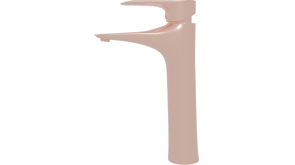 Stylish Modern Sink Faucet 3D Model - Professional 3D Model Render 5