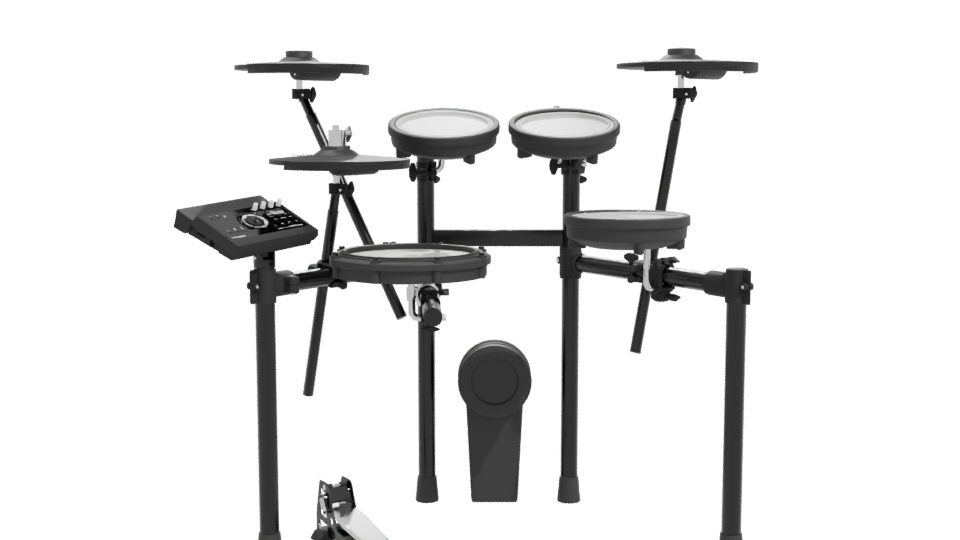 Electronic Drum Set Model 3D - Professional 3D Model Render 11