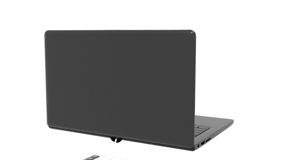 Notebook 14-Ck2091la Intel Core I3 3D - Professional 3D Model Render 6