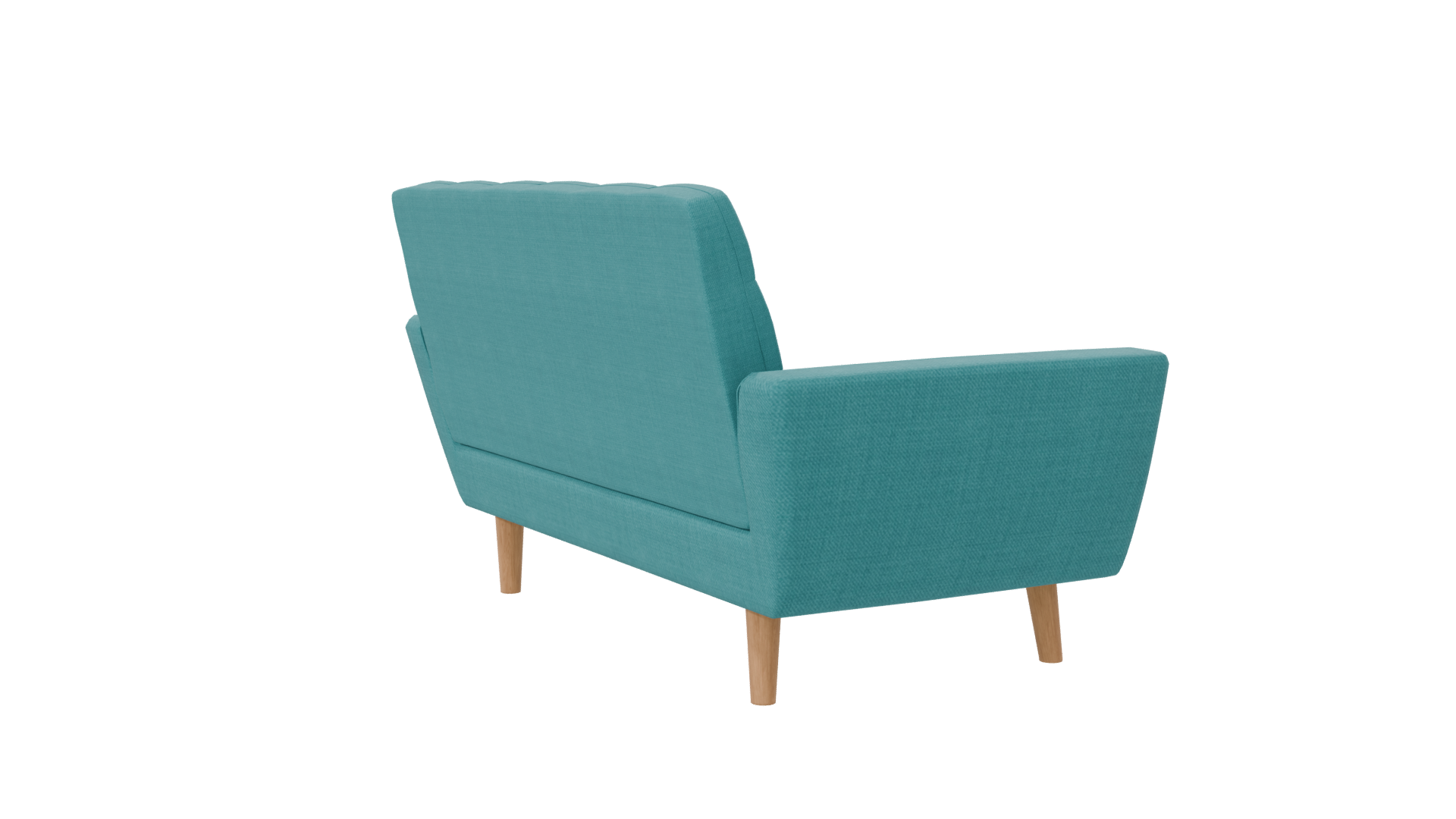 Stylish Modern Loveseat Model - Professional 3D Model Render 7