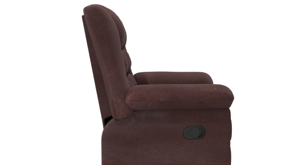 Comfortable Reclining Armchair Model - Professional 3D Model Render 8