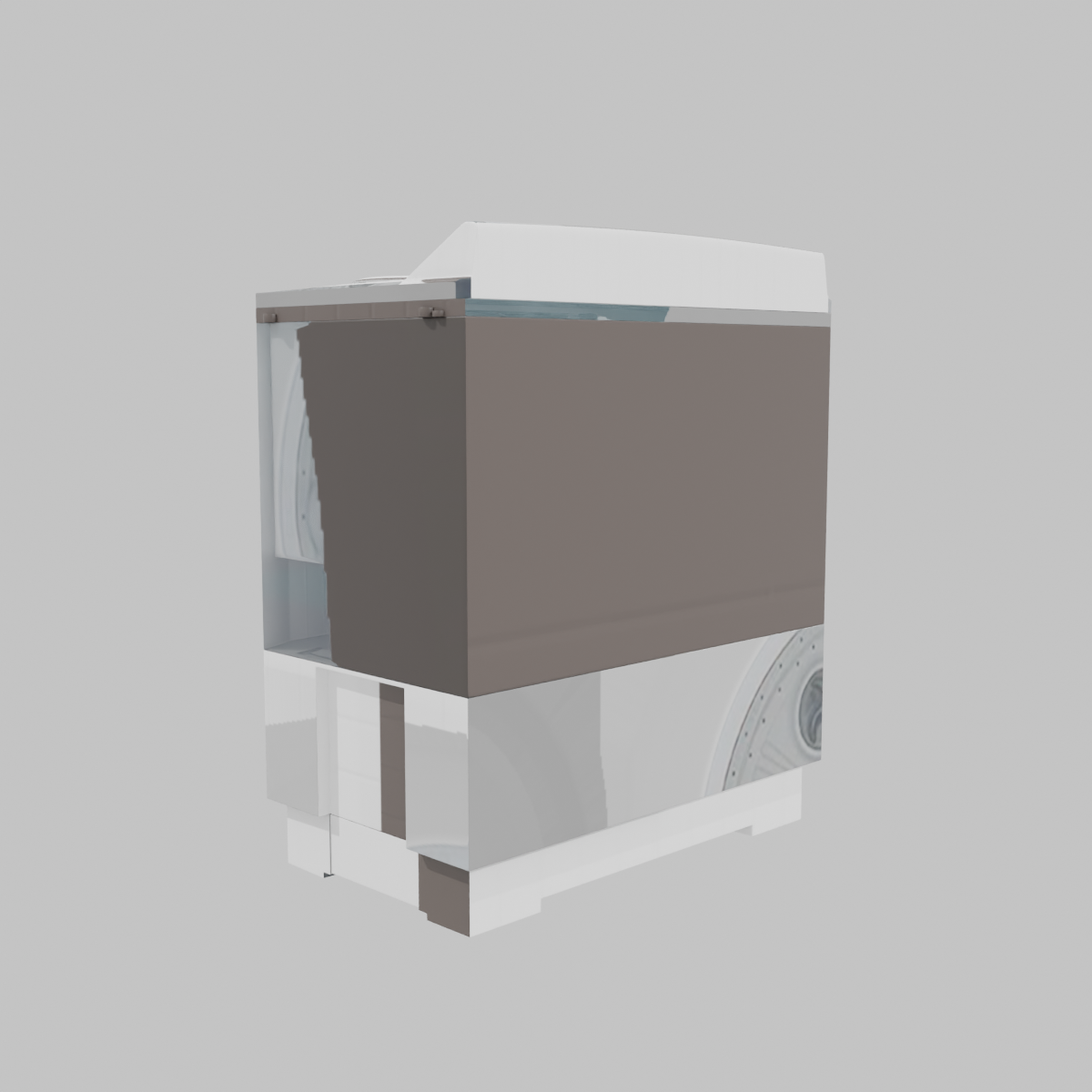 Lavadora LG Dos Tinas WP15WAR 15 kg Blanca