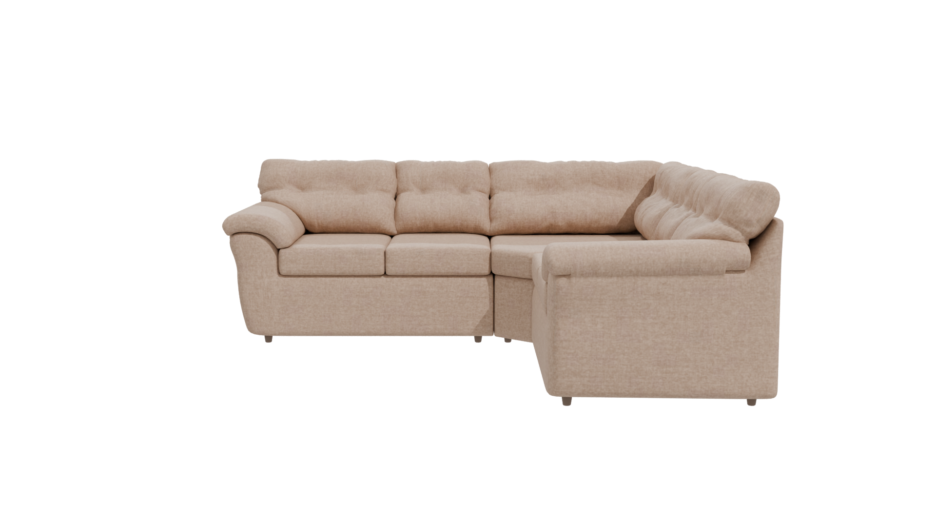 Modular Roma Sofa 3D Model - Professional 3D Model Render 11