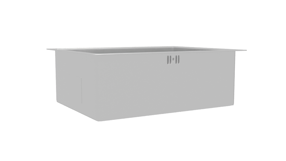 Stylish Modern Rectangular Container 3D - Professional 3D Model Render 4