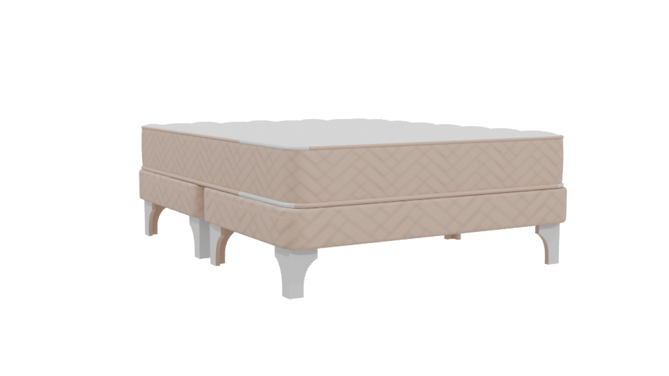 Elegant Bed Mattress 3D Model - Professional 3D Model Render 4