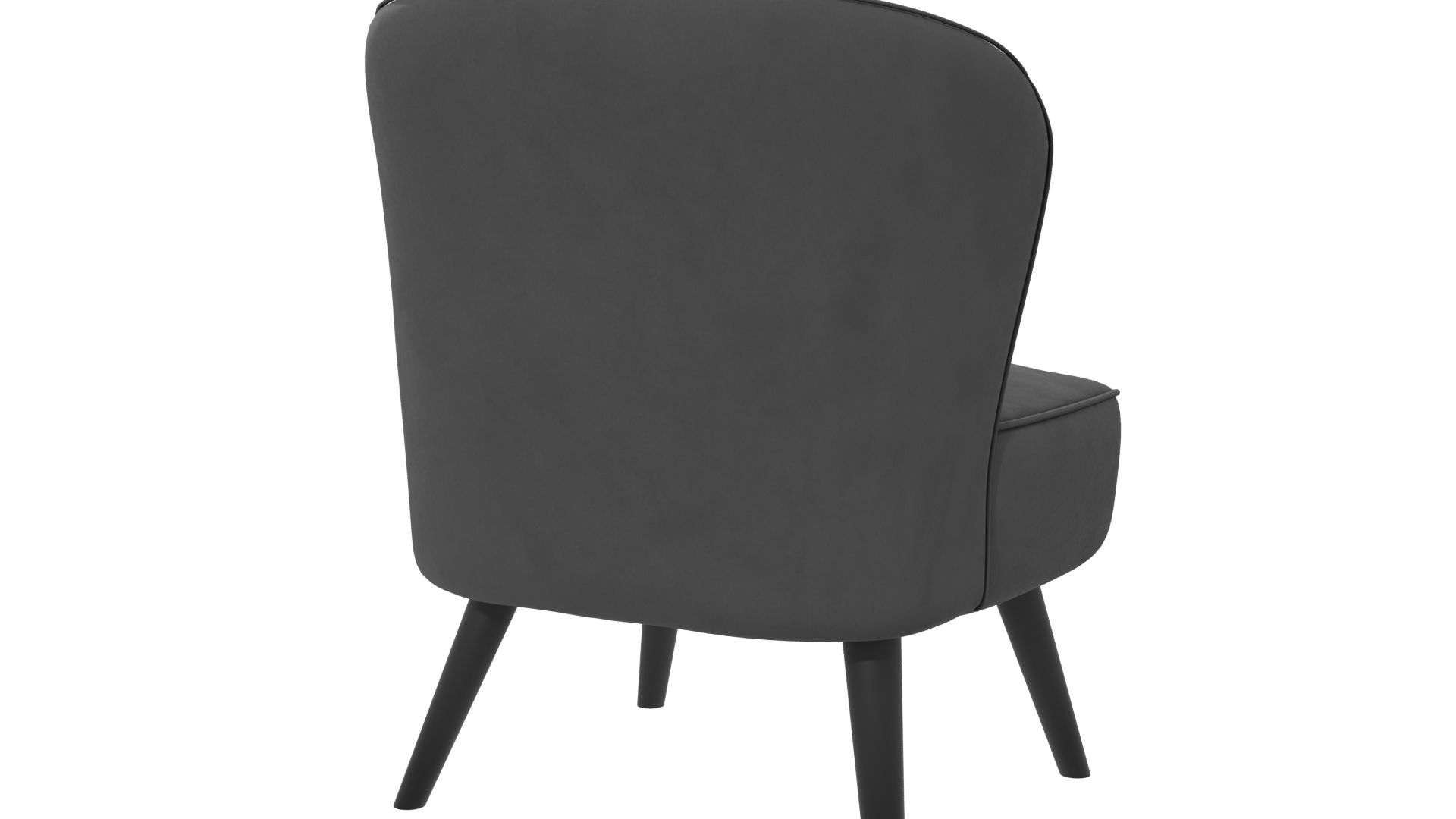 Stylish Modern Accent Chair 3D - Professional 3D Model Render 6