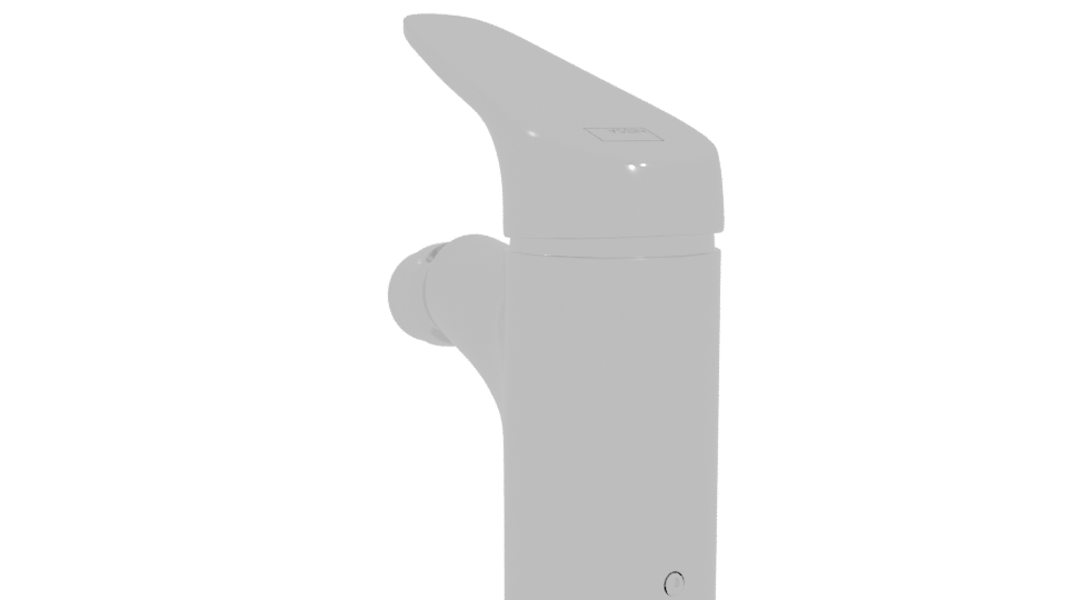 Sleek Modern Faucet 3D Model - Professional 3D Model Render 4