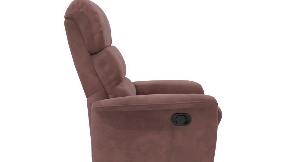 Stylish Minimalist Recliner Chair 3D Model - Professional 3D Model Render 8