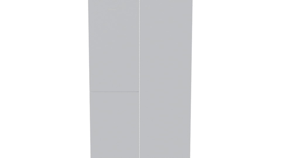 Modern Refrigerator 3D Model - Professional 3D Model Render 2