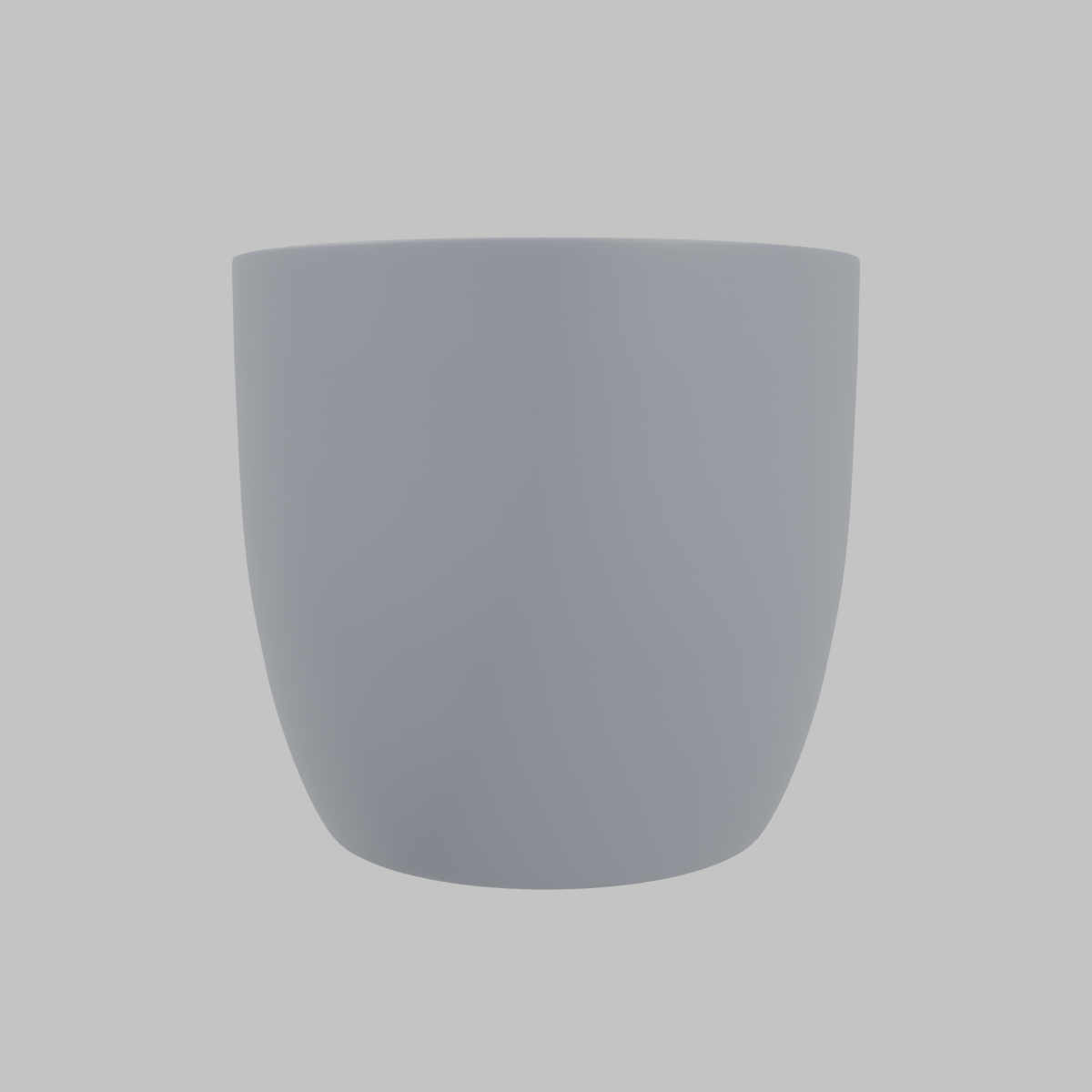 Macetero Viena Plomo 42x39 cm.