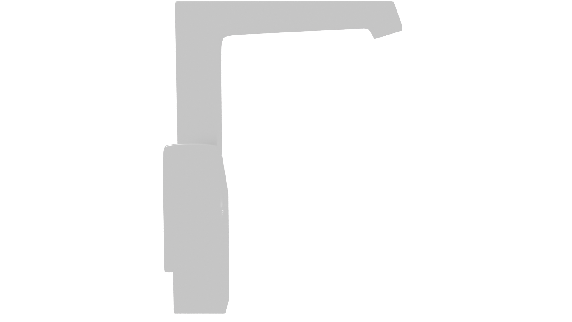 Sleek Modern Wall-Mounted Device - Professional 3D Model Render 8