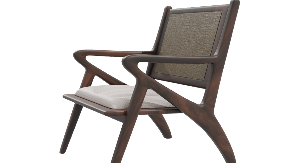 Sitial Canning Modern Chair 3D - Professional 3D Model Render 10